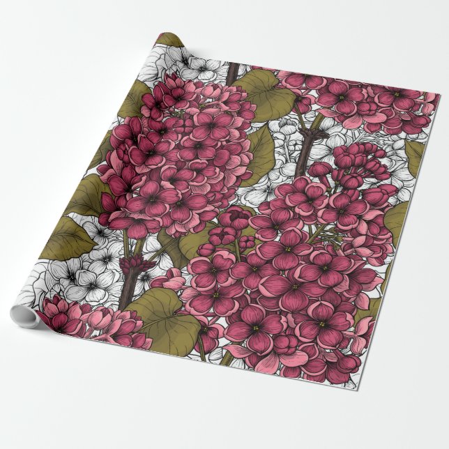 Papier Cadeau Lilac (Déroulé)