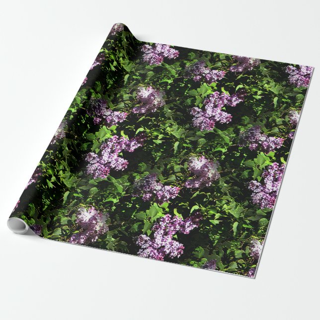Papier Cadeau Lilas....... (Déroulé)