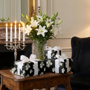 Papier Cadeau Lillies blanches