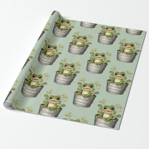 Papier Cadeau Lily Pads de la vie