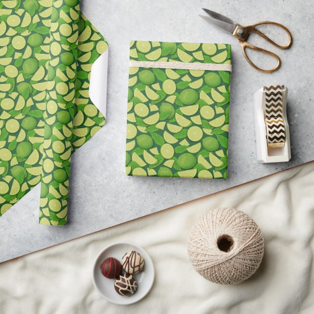 Papier Cadeau Lime (Artisanat)