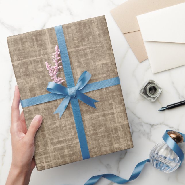 Papier Cadeau Lin Caramel (Cadeaux)