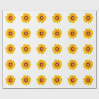 Papier Cadeau Lindo papel de presente flor Amarela Gazânia