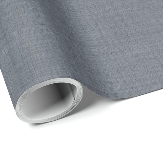 Papier Cadeau Linge beige clair texture noire (Coin rond)