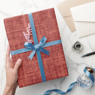Papier Cadeau Linge Rouge