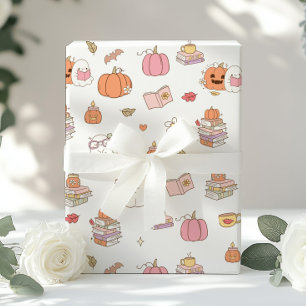 Papier Cadeau Little Boo Lilac Whimsical Books Baby shower