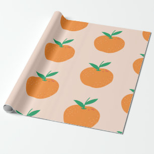 Papier Cadeau Little Cutie Orange