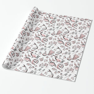 Papier Cadeau Livre d'écorce de cuisine chinoise moderne