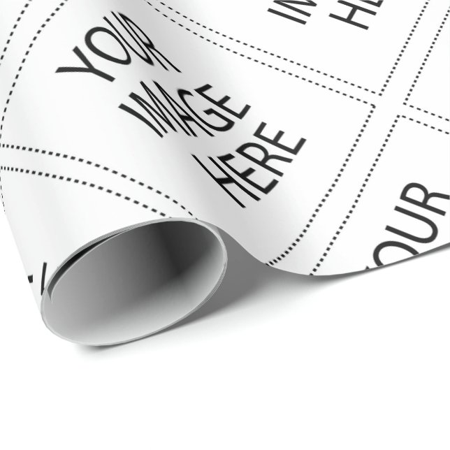 Papier Cadeau #LivreLogoPersonnalisé (Coin rond)
