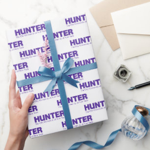 Papier Cadeau Logo académique de Hunter College CUNY