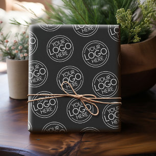Papier Cadeau Logo de base pour les entreprises de bureau avec c