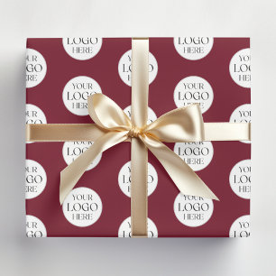 Papier Cadeau Logo d'entreprise personnalisé Promotion commercia