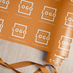 Papier Cadeau Logo d'entreprise promotionnel personnalisé de mar
