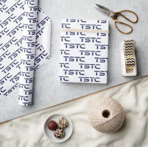 Papier Cadeau Logo du bloc du TSTC