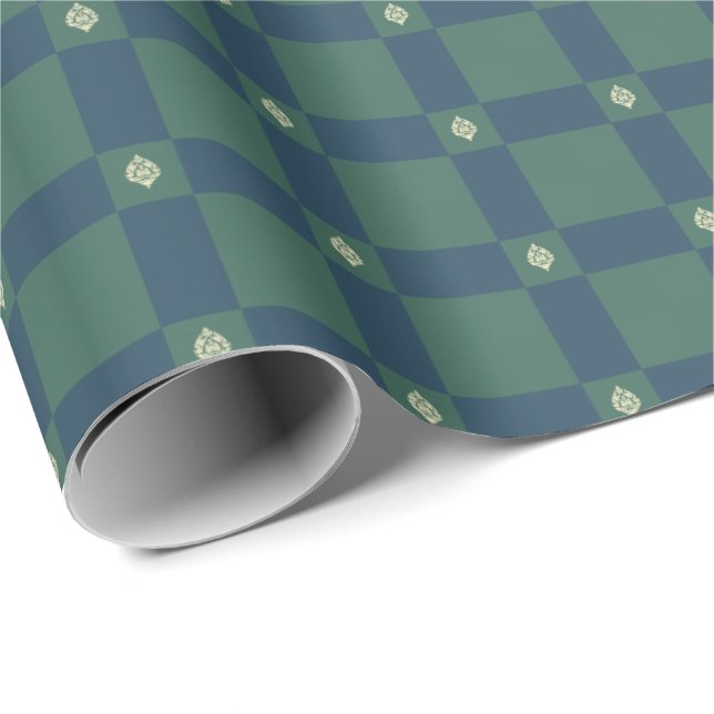 Papier Cadeau Logo Green Petrol (Coin rond)