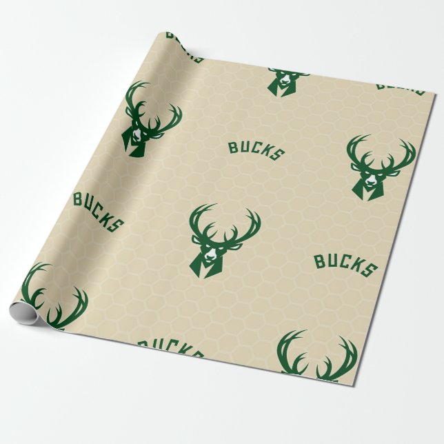 Papier Cadeau Logo Sambhur avec BUCKS en Arrière - plan Hive  (Déroulé)