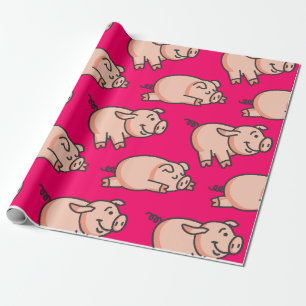 Papier Cadeau Lolailo 19 Rose