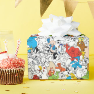 Papier Cadeau LOONEY TUNES™ Color Pop Motif