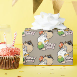 Papier Cadeau LOONEY TUNES™ Têtes massives stylisées