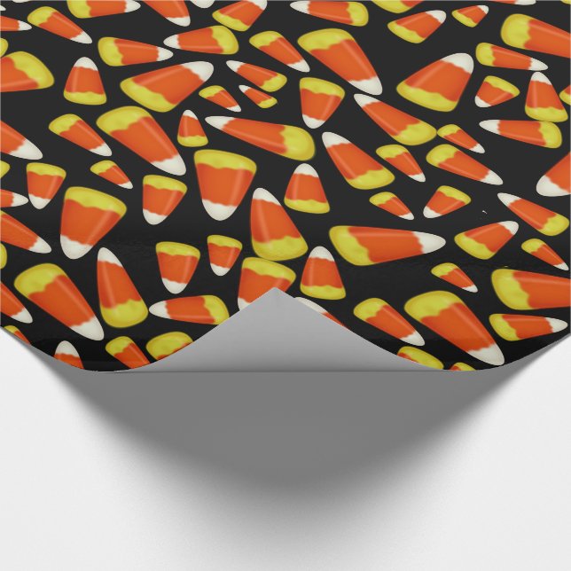 Papier Cadeau Lots of Halloween Candy Corn (Coin)