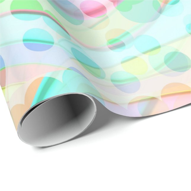 Papier Cadeau Lotus Mandala (Coin rond)