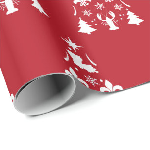 Papier Cadeau Louisiane Noël Cajun