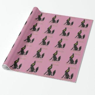 Papier Cadeau Loup celtique