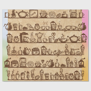 Papier Cadeau Louveur de café