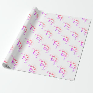 Papier Cadeau Love Bright Wrapper Paper