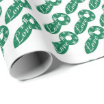 Papier Cadeau Love Christmas Season's Greeting Wrapping Papier<br><div class="desc">Papier d'enveloppement de Noël Quelque chose pour tout le monde offre des articles personnalisés customisés spécialement pour vous conçus pour améliorer la beauté de votre maison ou d'un être cher. Ce papier d'emballage unique impressionne vos amis et votre famille. Il rendra votre emballage cadeau de vacances extraordinaire. Les enfants apprécieront...</div>