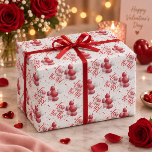 Papier Cadeau Love Is In The Air