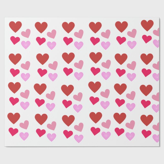 Papier Cadeau Love You Lots Wrapper Paper (Plat)