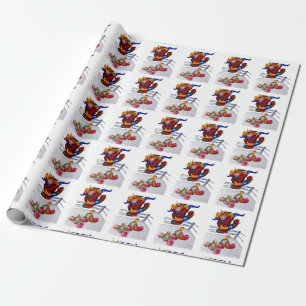 Papier Cadeau Luchadores