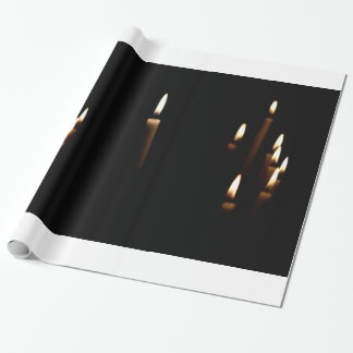 Papier Cadeau Lumière de bougie