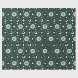 Papier Cadeau Lumière Harlequin Céleste (Nébuleuse Cosmique)