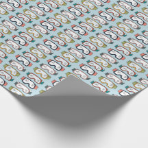 Papier Cadeau Lunettes de Ski et de Snowboard