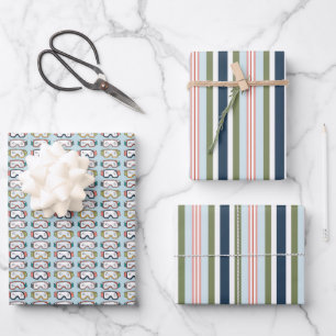 Papier Cadeau Lunettes de Ski & Snowboard & Bandes