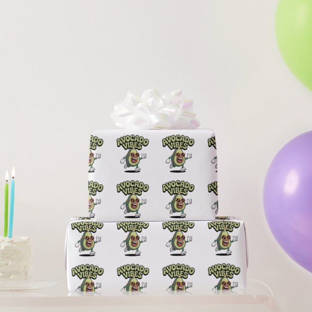 Papier Cadeau Lunettes de soleil drôles Avocat (Cadeaux de fête)