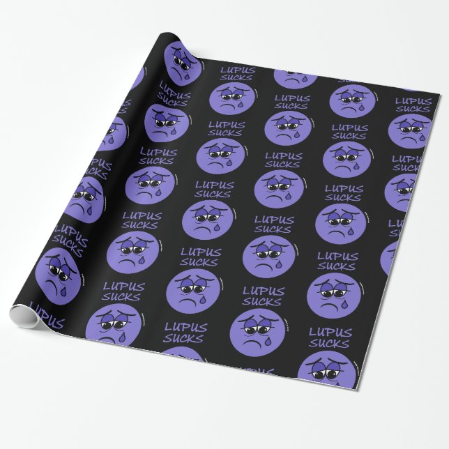 PAPIER CADEAU LUPUS SUCKS (Déroulé)