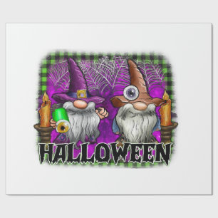 Papier Cadeau Lutin d'Halloween