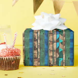 Papier Cadeau Luxe raffiné Ile des Caraïbes africaines