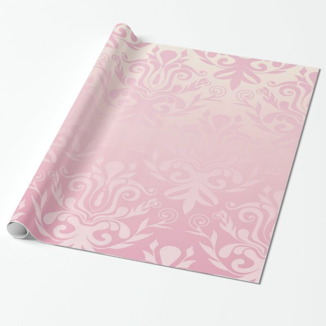 Papier Cadeau Luxe rose Background-07 (Déroulé)