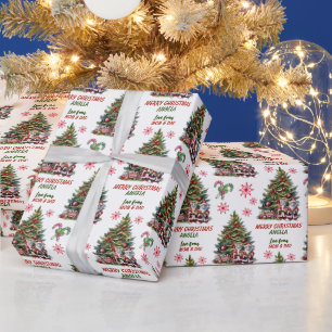 Papier Cadeau M. et Mme Mouse Arbre de Noël Enfants