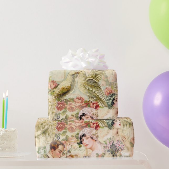 Papier Cadeau M. & Mme (Cadeaux de fête)