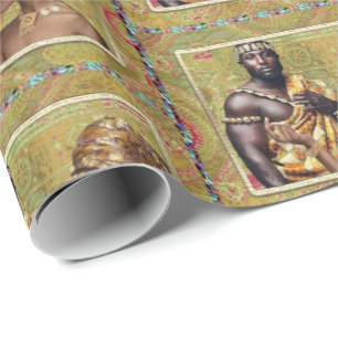 Papier Cadeau Ma reine africaine