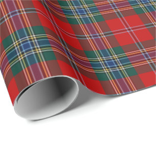 Papier Cadeau MacLean de tartan de clan de Duart