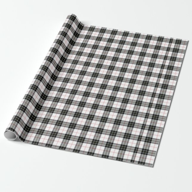 Papier Cadeau MacPherson Tartan (Déroulé)