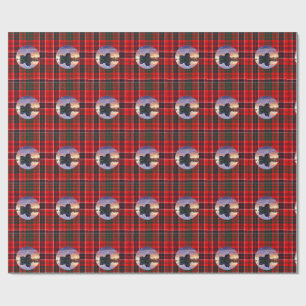 Papier Cadeau MacRae Tartan Eilean Donan Castle