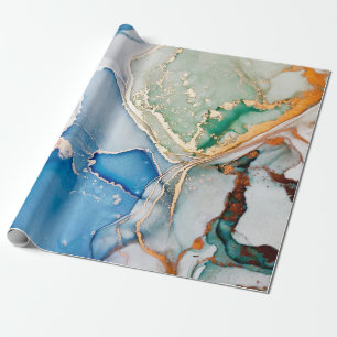 Papier Cadeau Macro Nuages. Ciel et couleurs blanches Taches. Tr