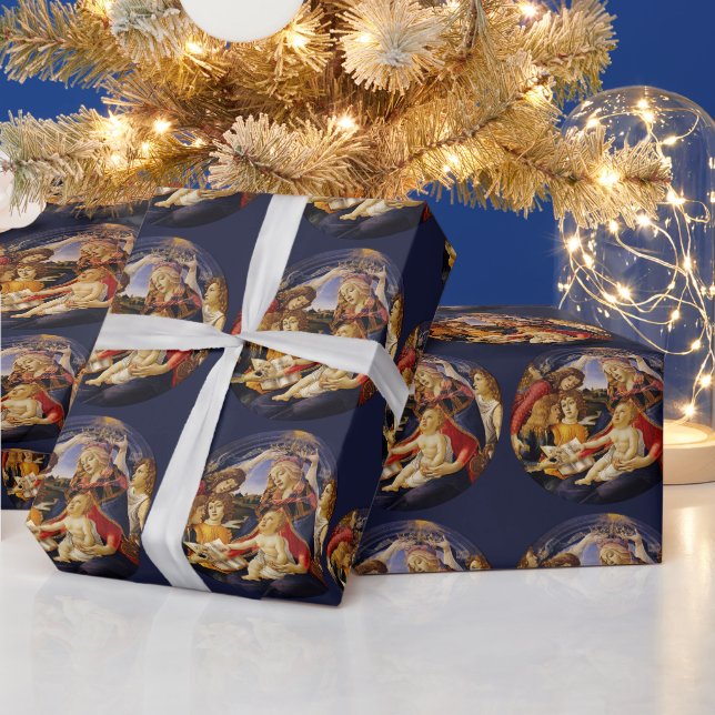 Papier Cadeau Madone du Magnificat de Sandro Botticelli (Vacances)